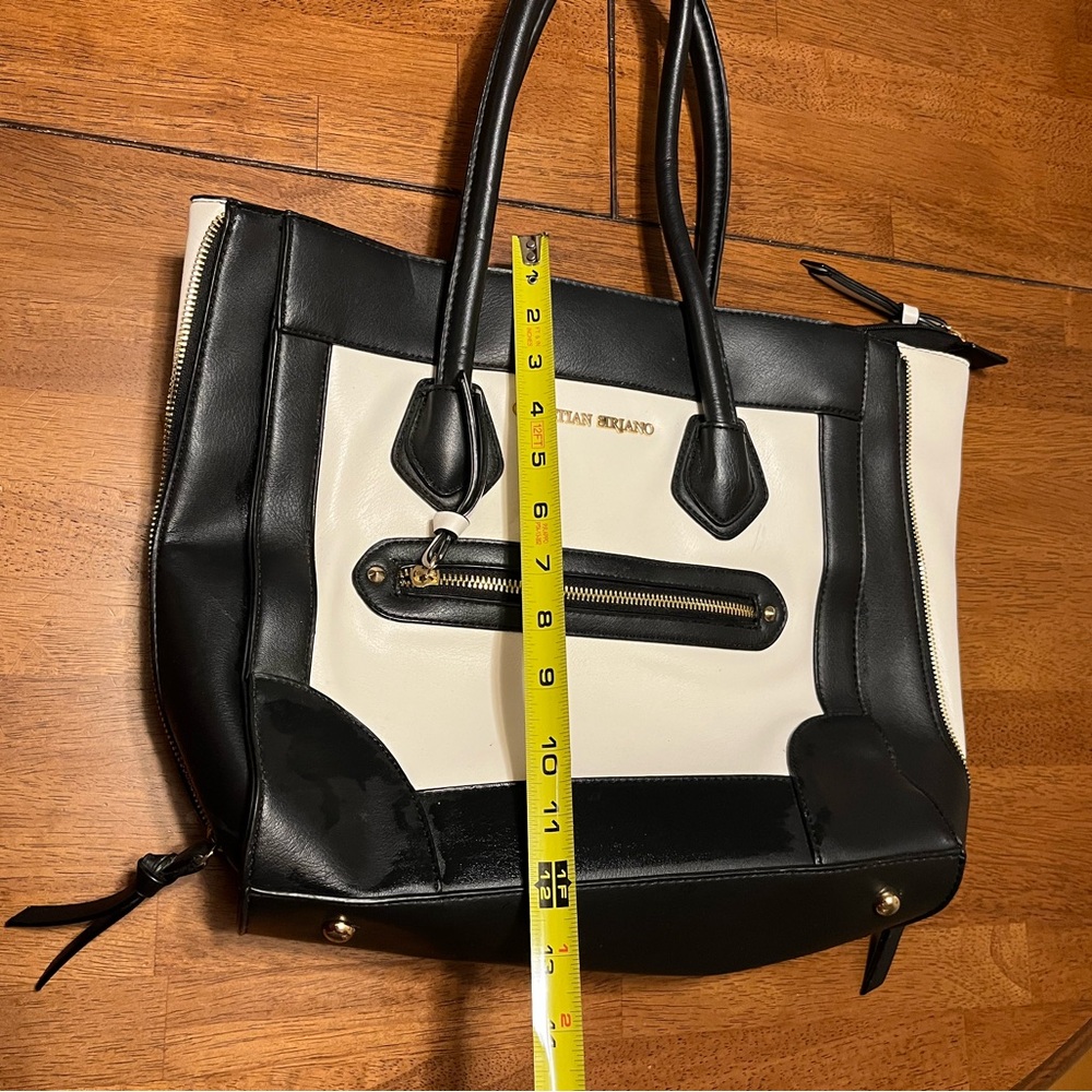 Christian Siriano Black and White Purse - Picture 8 of 10